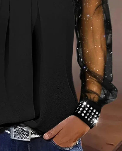 Avondjurk Met Pailletten Glitter Top