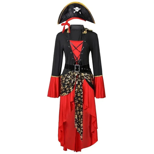 Piratenjurk Vrouw Elegante Halloween Kostuum - StudioMarella