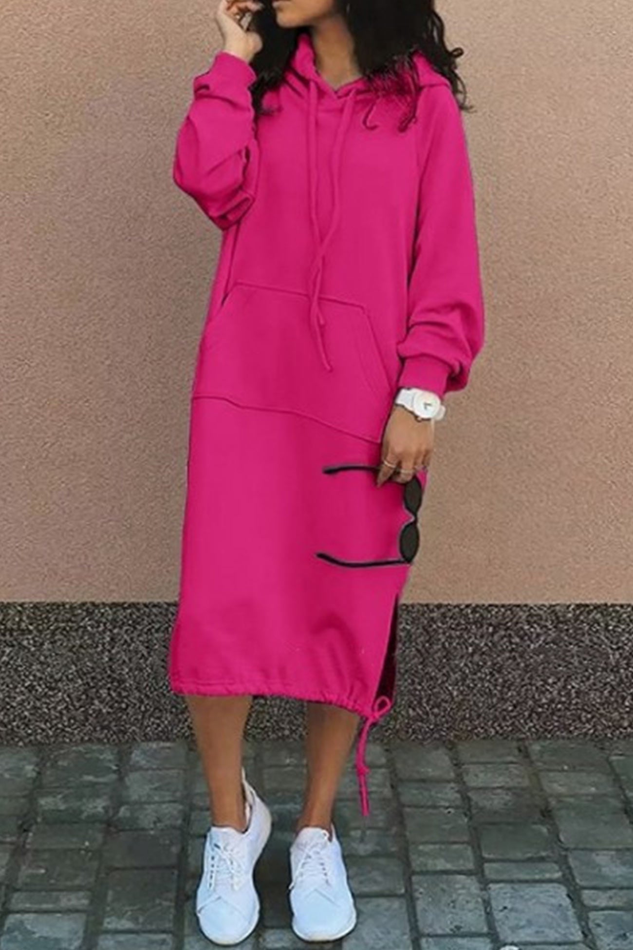 Lange Parka Jas Met Capuchon