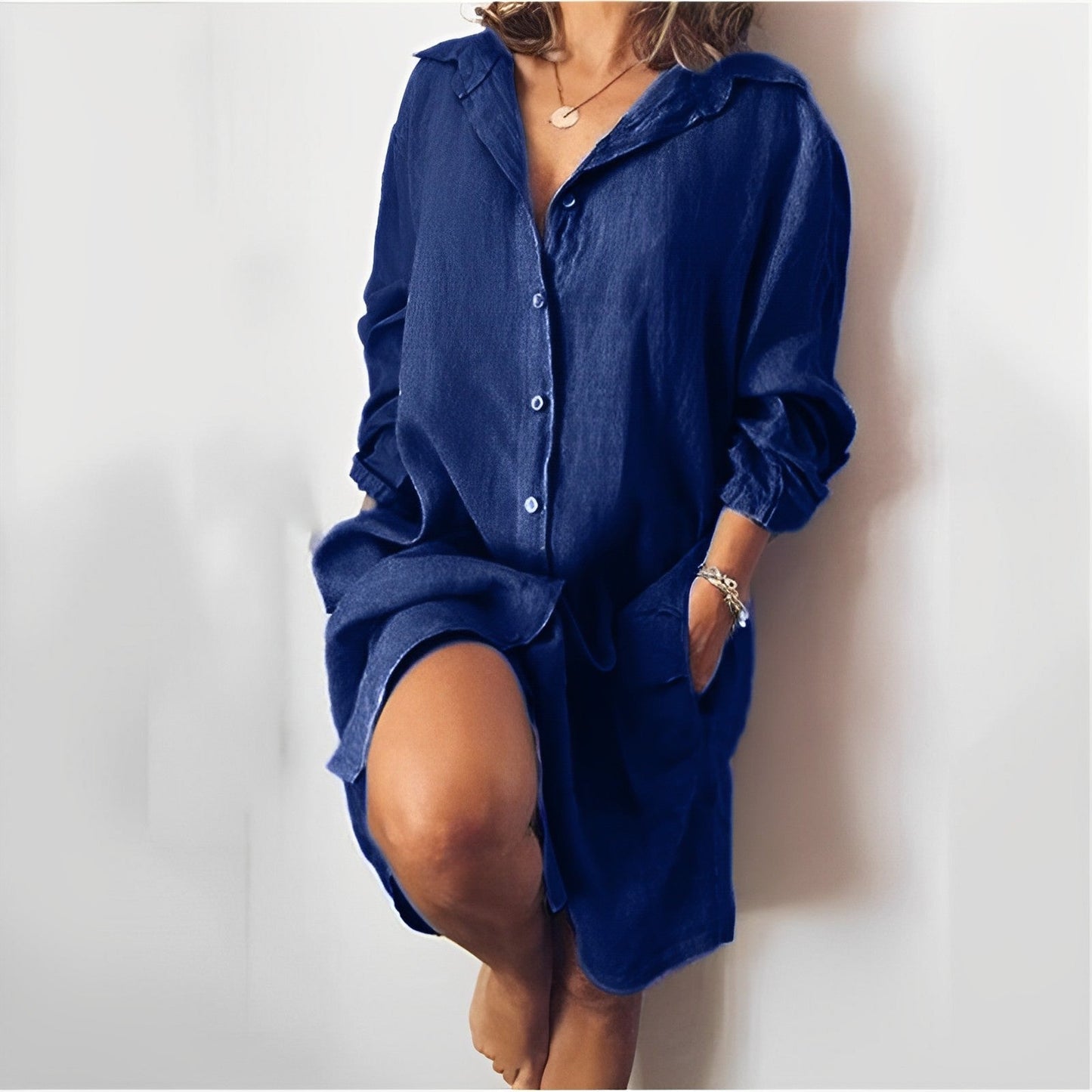 Vrouwelijke Zomerjurk Casual Grote Maten
