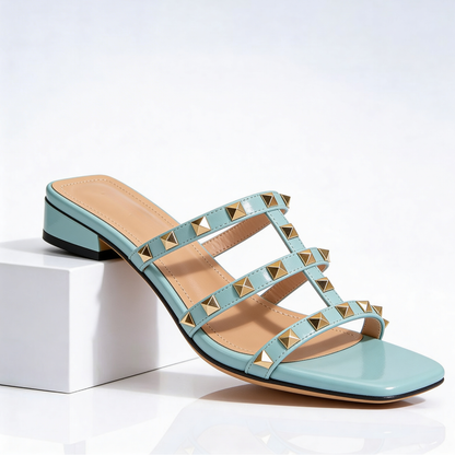 Angelika | Elegante sandalen met gouden accenten 2