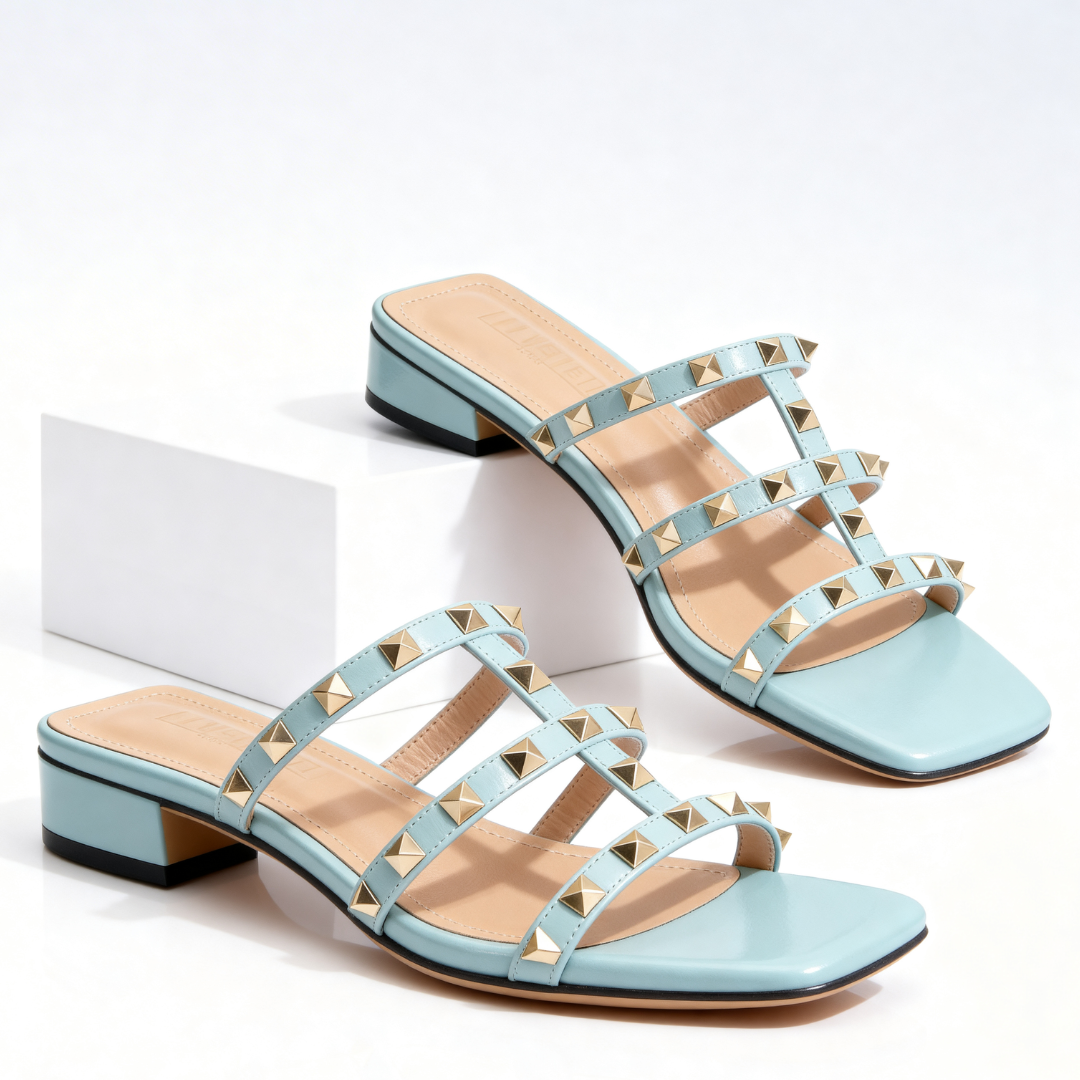 Angelika | Elegante sandalen met gouden accenten 5