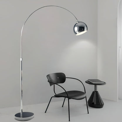 Verstelbare Vloerlamp Metaal Zwart Chroom Wit Telescopische Arm Leeslamp Modern Design