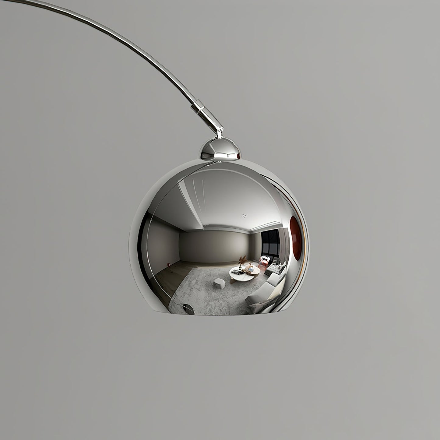 Verstelbare Vloerlamp Metaal Zwart Chroom Wit Telescopische Arm Leeslamp Modern Design