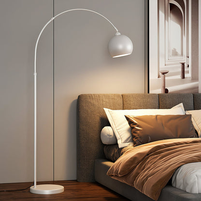 Verstelbare Vloerlamp Metaal Zwart Chroom Wit Telescopische Arm Leeslamp Modern Design