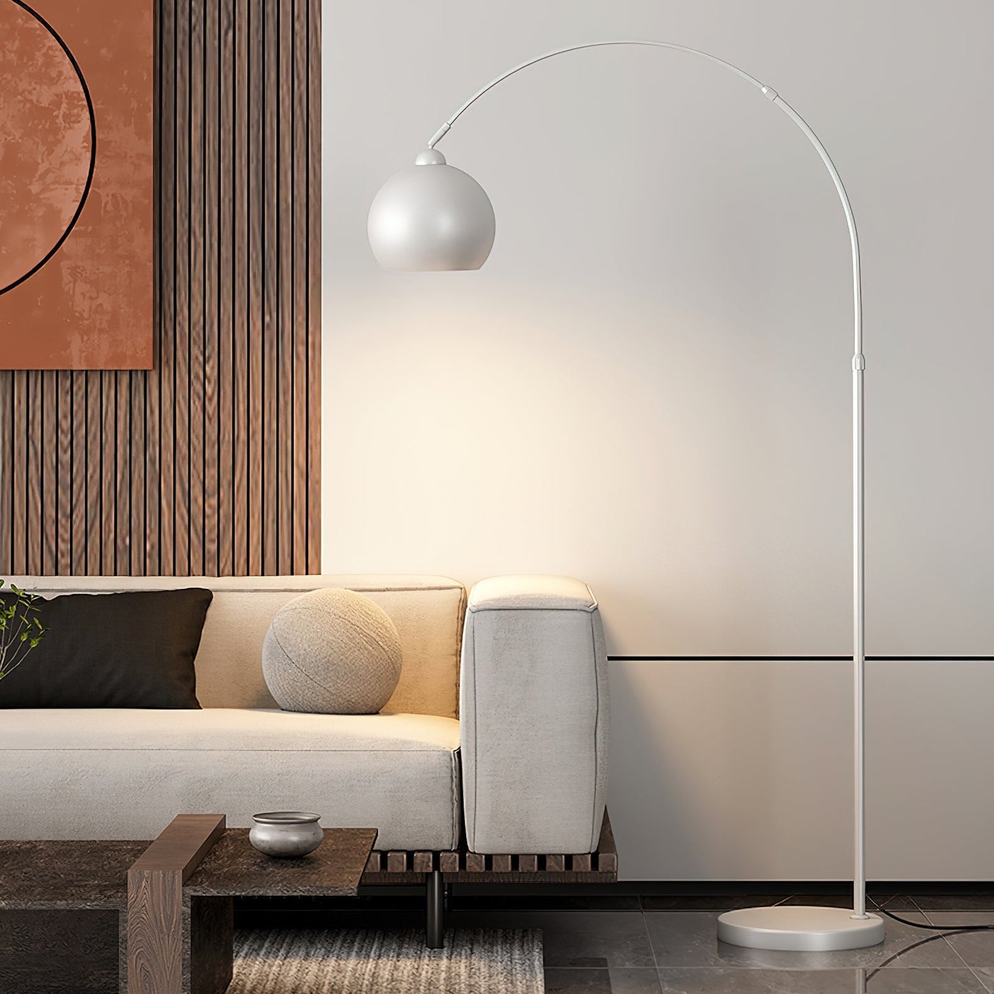 Verstelbare Vloerlamp Metaal Zwart Chroom Wit Telescopische Arm Leeslamp Modern Design