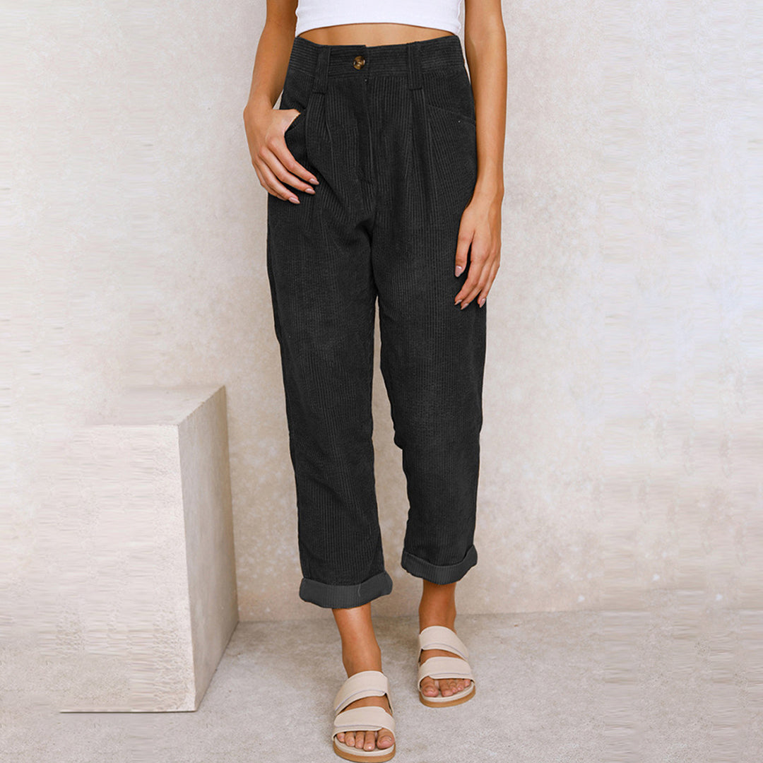 Elegante Pantalon voor Vrouw Comfortabel Zittend - StudioMarella