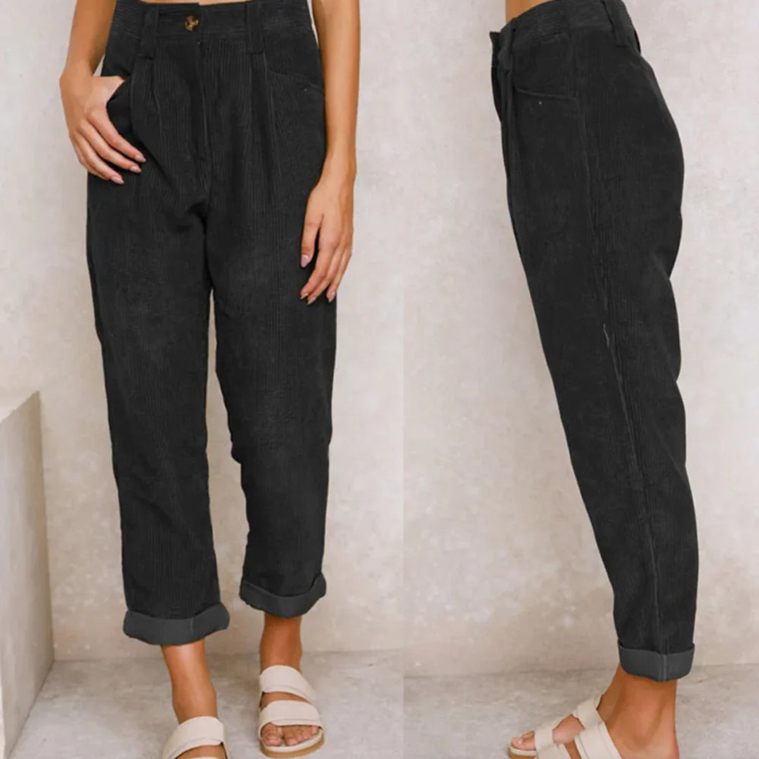 Elegante Pantalon voor Vrouw Comfortabel Zittend