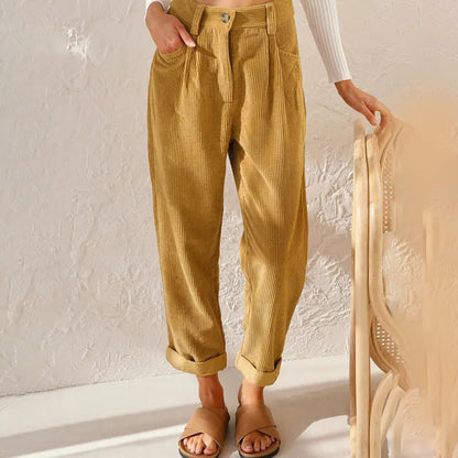 Elegante Pantalon voor Vrouw Comfortabel Zittend