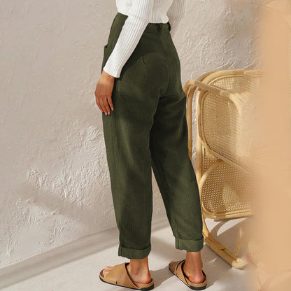 Elegante Pantalon voor Vrouw Comfortabel Zittend