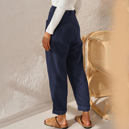 Elegante Pantalon voor Vrouw Comfortabel Zittend