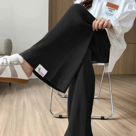 Comfortabele Geribde Broek Dilara voor Vrouwen
