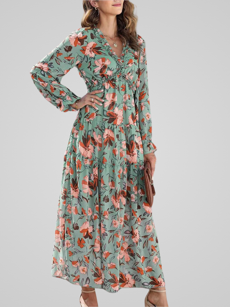 Zwarte Maxi Jurk voor Dames Elegant en Chic
