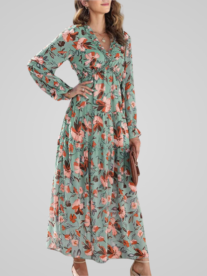 Zwarte Maxi Jurk voor Dames Elegant en Chic
