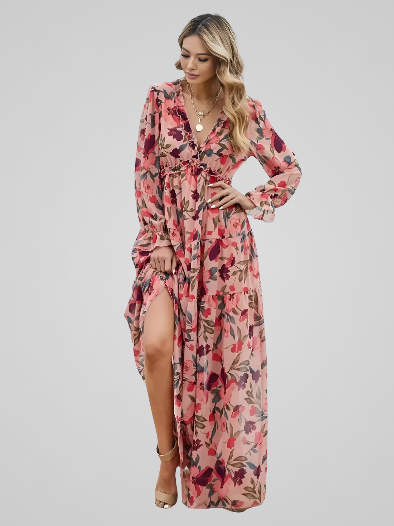 Zwarte Maxi Jurk voor Dames Elegant en Chic - StudioMarella