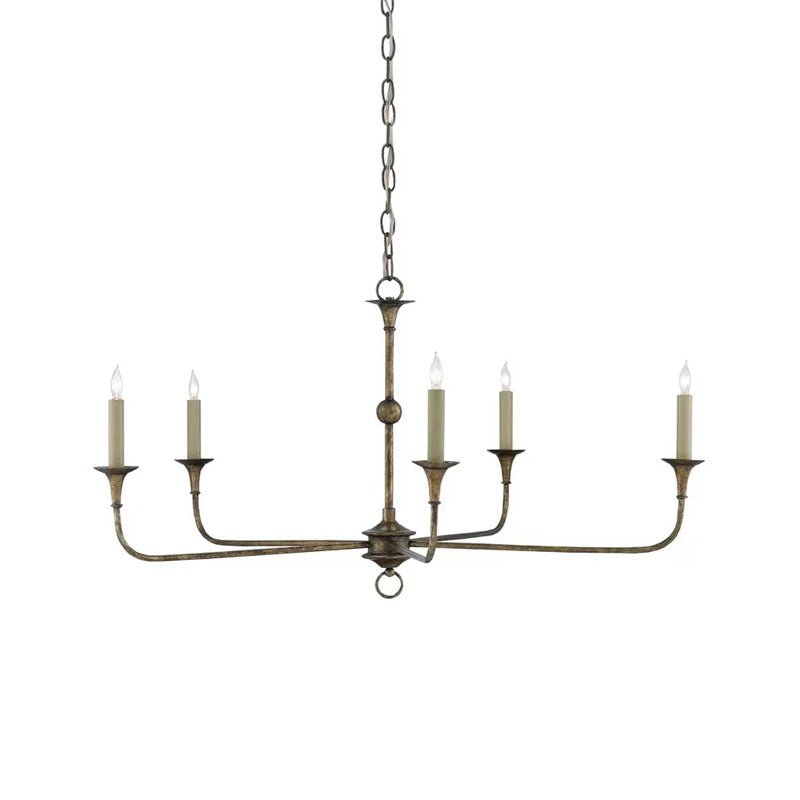 Kaarslamp Kroonluchter Messing Metaal Goud Zwart Wit Nikkel Woonkamer Eetkamer 5 6 Armen Hanglamp Vintage Kaarsenkroonluchter