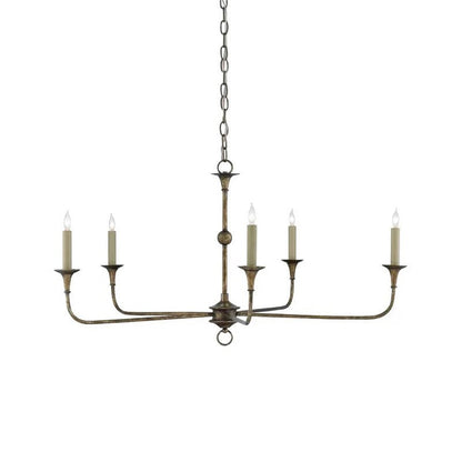 Kaarslamp Kroonluchter Messing Metaal Goud Zwart Wit Nikkel Woonkamer Eetkamer 5 6 Armen Hanglamp Vintage Kaarsenkroonluchter