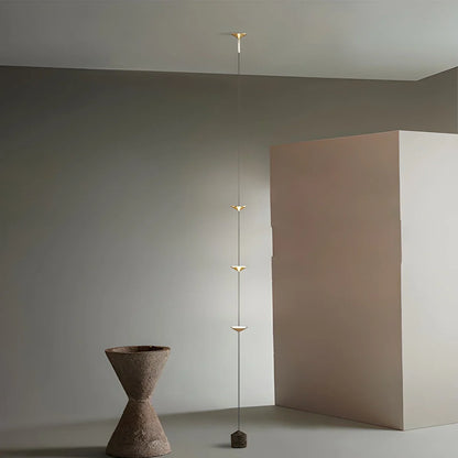 Vloer Tot Plafond Lamp 4 Lichtpunten LED 2,5-3,2 m Woonkamer Slaapkamer Werkkamer Minimalistische Staande Lamp Sfeerverlichting