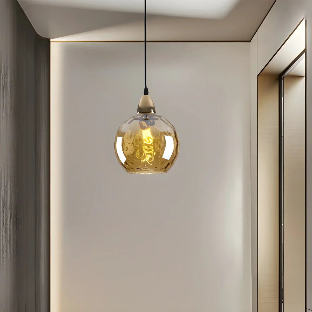 Hanglamp Glas E26 20 cm Grijs Eettafel Woonkamer Slaapkamer Rookglas Bollamp Pendellamp Sfeerverlichting