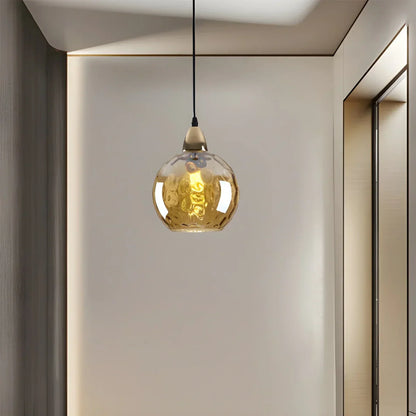 Hanglamp Glas E26 20 cm Grijs Eettafel Woonkamer Slaapkamer Rookglas Bollamp Pendellamp Sfeerverlichting