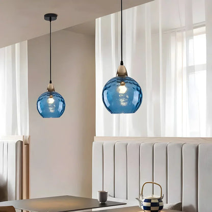Hanglamp Glas E26 20 cm Grijs Eettafel Woonkamer Slaapkamer Rookglas Bollamp Pendellamp Sfeerverlichting