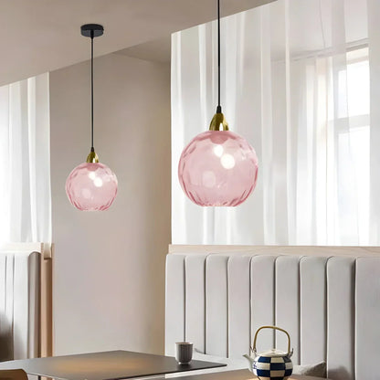 Hanglamp Glas E26 20 cm Grijs Eettafel Woonkamer Slaapkamer Rookglas Bollamp Pendellamp Sfeerverlichting