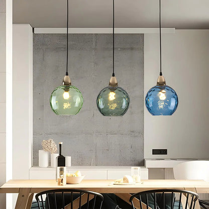 Hanglamp Glas E26 20 cm Grijs Eettafel Woonkamer Slaapkamer Rookglas Bollamp Pendellamp Sfeerverlichting