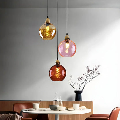 Hanglamp Glas E26 20 cm Grijs Eettafel Woonkamer Slaapkamer Rookglas Bollamp Pendellamp Sfeerverlichting