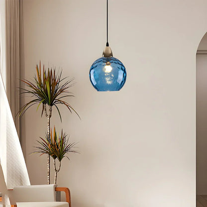 Hanglamp Glas E26 20 cm Grijs Eettafel Woonkamer Slaapkamer Rookglas Bollamp Pendellamp Sfeerverlichting