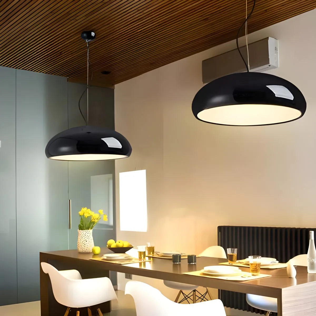 Hanglamp Metaal Acryl E26 Zwart Eettafel Kookeiland Design plafondlamp moderne pendellamp woonkamer keuken