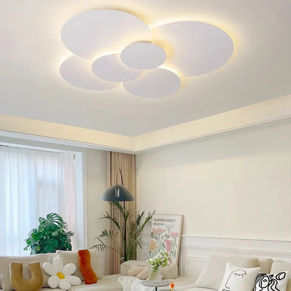 LED plafondlamp verstelbare schijven wit dimbaar woonkamer badkamer moderne designlamp plafondverlichting met afstandsbediening