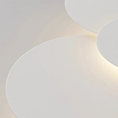 LED plafondlamp verstelbare schijven wit dimbaar woonkamer badkamer moderne designlamp plafondverlichting met afstandsbediening