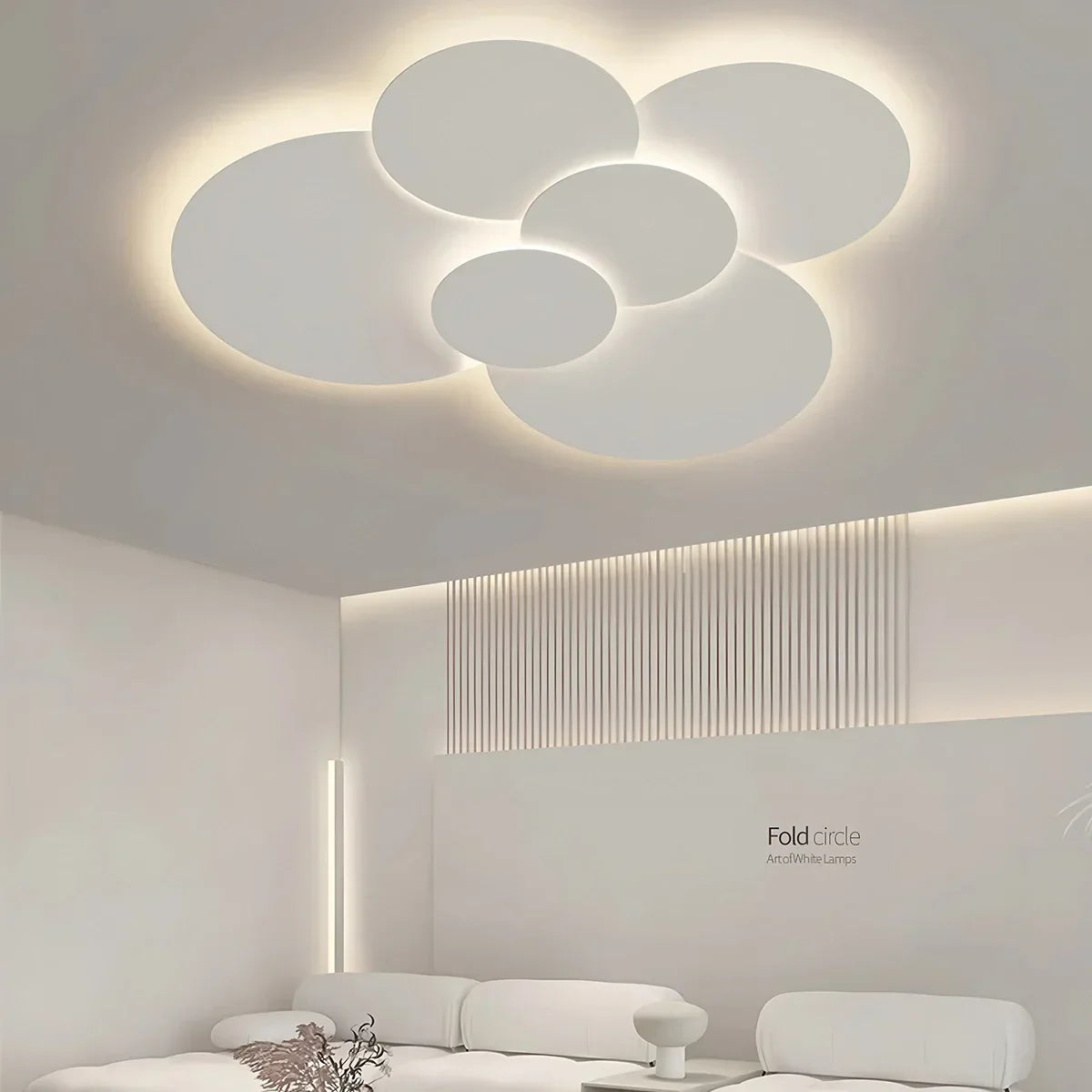 LED plafondlamp verstelbare schijven wit dimbaar woonkamer badkamer moderne designlamp plafondverlichting met afstandsbediening
