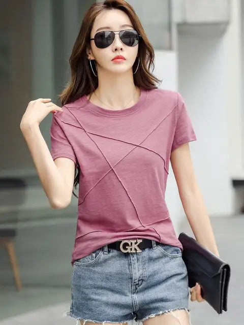 Vrouwen T-Shirts Bamboe Zomerjurk Lichte Kwaliteit