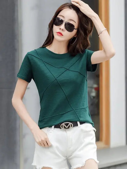 Vrouwen T-Shirts Bamboe Zomerjurk Lichte Kwaliteit