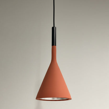 Betonnen Hanglamp Conisch Design Grijs Zwart Wit Rood Minimalistisch Eetkamer Woonkamer Slaapkamer Sfeervol E26 E27 Fitting