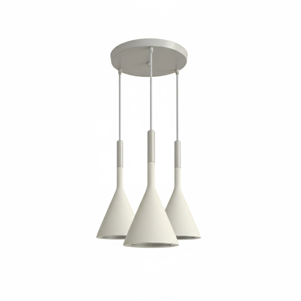 Betonnen Hanglamp Conisch Design Grijs Zwart Wit Rood Minimalistisch Eetkamer Woonkamer Slaapkamer Sfeervol E26 E27 Fitting