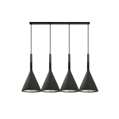 Betonnen Hanglamp Conisch Design Grijs Zwart Wit Rood Minimalistisch Eetkamer Woonkamer Slaapkamer Sfeervol E26 E27 Fitting