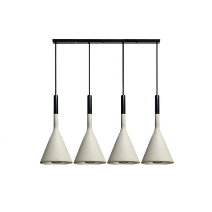 Betonnen Hanglamp Conisch Design Grijs Zwart Wit Rood Minimalistisch Eetkamer Woonkamer Slaapkamer Sfeervol E26 E27 Fitting
