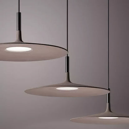 Hanglamp met Conische Kap – Resin Sculptural Pendant in Zes Kleuren, Geïntegreerde LED 3000K of Dimbaar, Moderne Lamp voor Eetkamer Keukeneiland