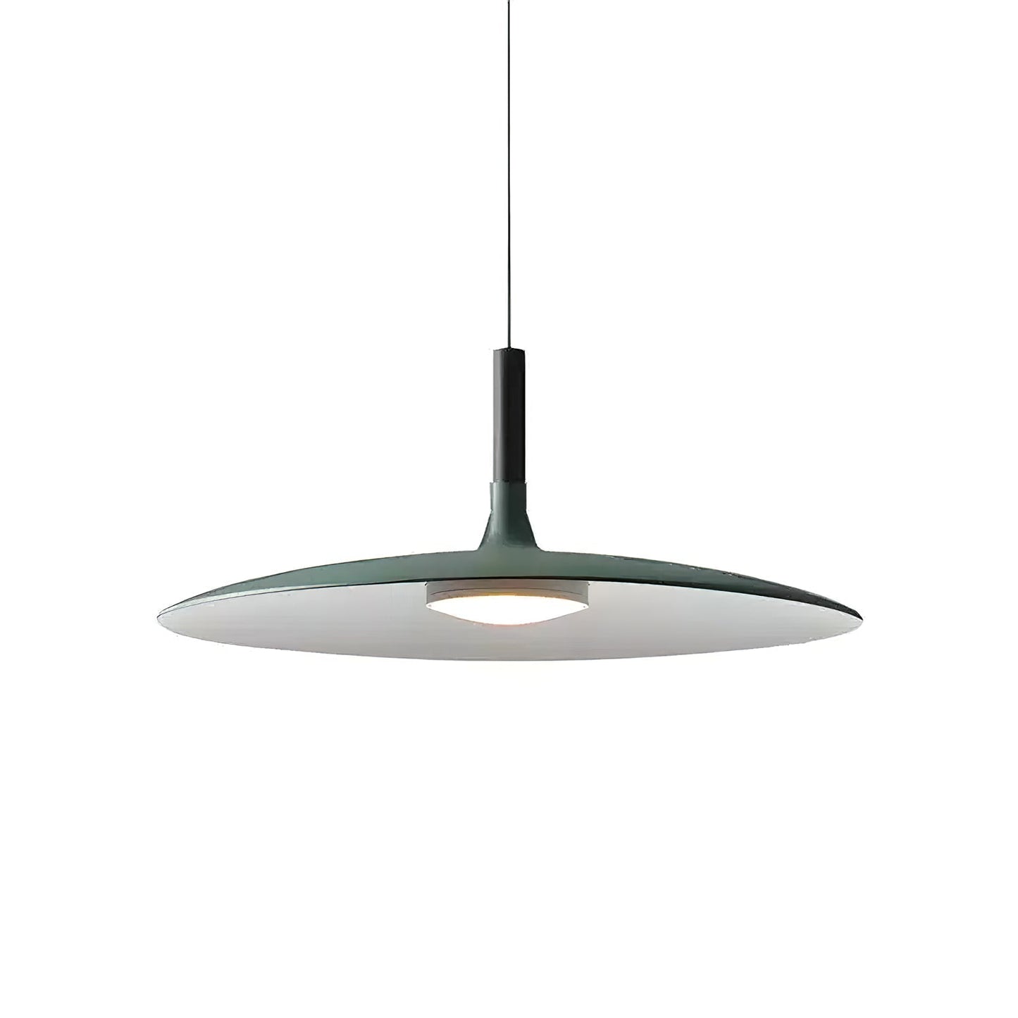 Hanglamp met Conische Kap – Resin Sculptural Pendant in Zes Kleuren, Geïntegreerde LED 3000K of Dimbaar, Moderne Lamp voor Eetkamer Keukeneiland