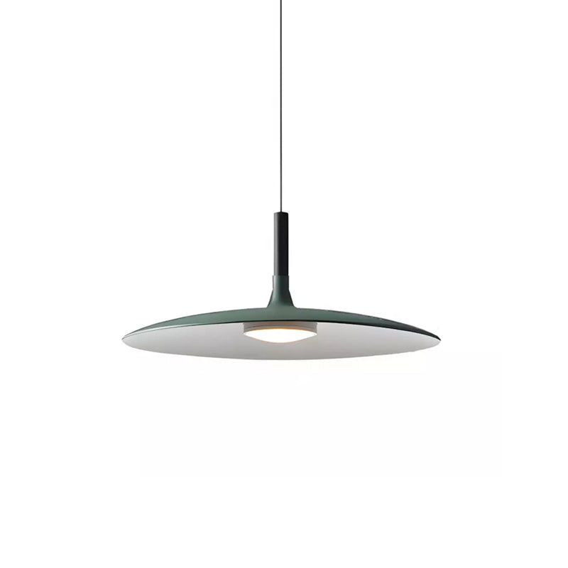 Hanglamp met Conische Kap – Resin Sculptural Pendant in Zes Kleuren, Geïntegreerde LED 3000K of Dimbaar, Moderne Lamp voor Eetkamer Keukeneiland