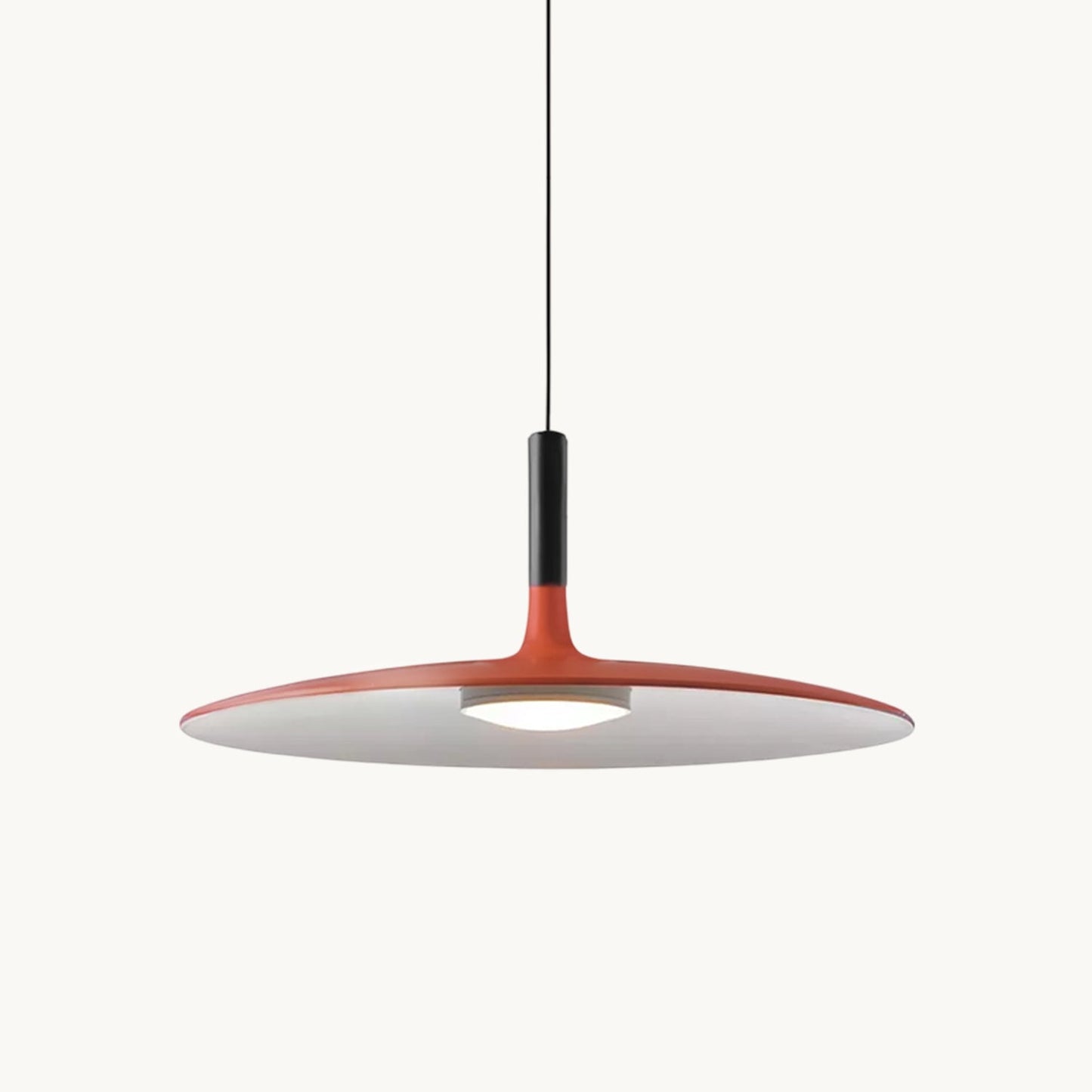 Hanglamp met Conische Kap – Resin Sculptural Pendant in Zes Kleuren, Geïntegreerde LED 3000K of Dimbaar, Moderne Lamp voor Eetkamer Keukeneiland