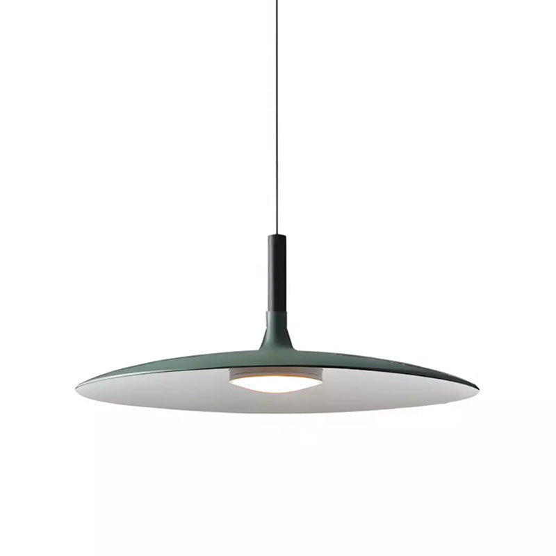 Hanglamp met Conische Kap – Resin Sculptural Pendant in Zes Kleuren, Geïntegreerde LED 3000K of Dimbaar, Moderne Lamp voor Eetkamer Keukeneiland