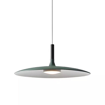 Hanglamp met Conische Kap – Resin Sculptural Pendant in Zes Kleuren, Geïntegreerde LED 3000K of Dimbaar, Moderne Lamp voor Eetkamer Keukeneiland