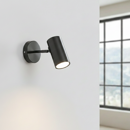 Wandspot LED Draaibaar Metaal Zwart Goud Geïntegreerd Slaapkamer Woonkamer Leeslamp Accentverlichting Modern Minimalistisch