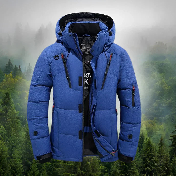 Arctis Heren Winterjas | Duurzaam Polyester met Afneembare Capuchon 1