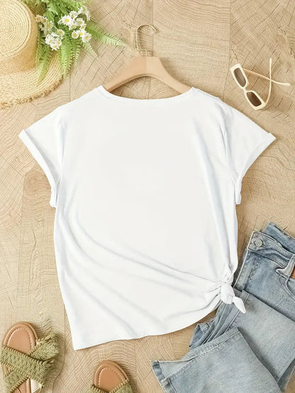 Bloemenprint Shirt Ademend voor Vrouw