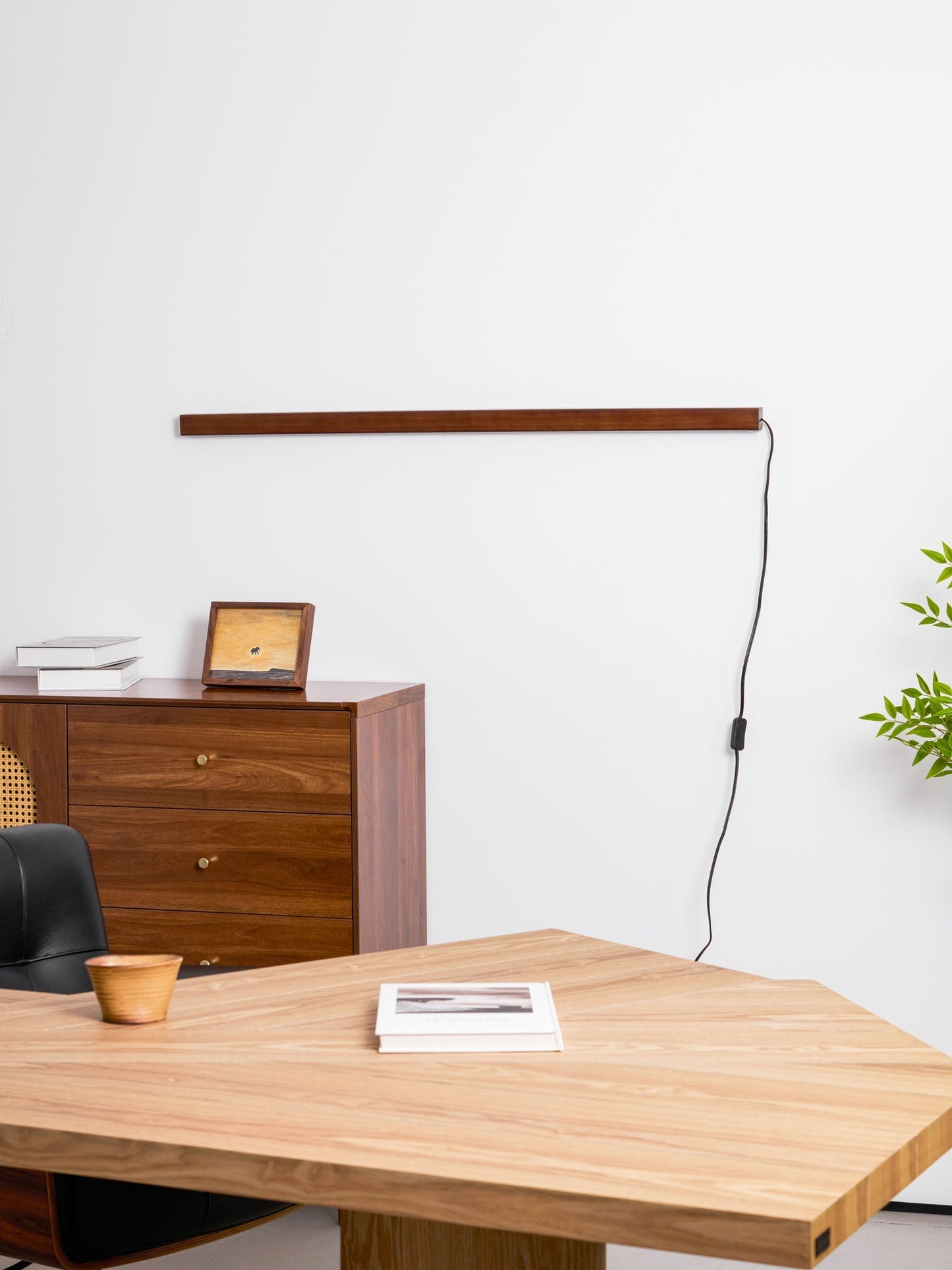 Ronde Houten Wandlamp met LED — Scandinavisch Design met Dimfunctie — Verkrijgbaar in Drie Maten