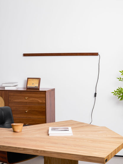 Ronde Houten Wandlamp met LED — Scandinavisch Design met Dimfunctie — Verkrijgbaar in Drie Maten